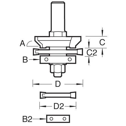SP-C255C - Groover Cutter 6mm X 47mm Dia 4 SP-C255C - Groover Cutter 6mm X 47mm Dia - Image 2