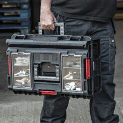 MS/P/200P - Pro Modular Storage Case 200 With Organiser -ToolMaster Shop 5027654064504 ms p 200p feat12