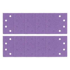 AB/QTR/40Z - Zirconium 1/4 Sheet Sanding Sheet 10pc 114mm X 110mm 40 Grit -ToolMaster Shop 5027654068939 ab qtr 40z main1