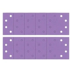 AB/QTR/120A - Aluminium Oxide 1/4 Sheet Sanding Sheet 120 Grit 114mm X 110mm 10pc -ToolMaster Shop 5027654068960 ab qtr 120a main1