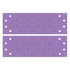 AB/QTR/240A - Aluminium Oxide 1/4 Sheet Sanding Sheet 240 Grit 114mm X 110mm 10pc -ToolMaster Shop 5027654068984 ab qtr 240a main1