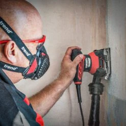 AB/QTR/80M - Mesh 1/4 Sanding Sheet 5pc 115mm X 115mm 80 Grit -ToolMaster Shop 5027654070086 ab qtr 80m feat12