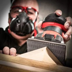 AB/QTR/80M - Mesh 1/4 Sanding Sheet 5pc 115mm X 115mm 80 Grit -ToolMaster Shop 5027654070086 ab qtr 80m feat9