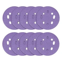 AB/125/60Z - Zirconium Random Orbital Sanding Disc 10pc 125mm 60 Grit
