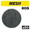 AB/125/80M/B - Mesh Random Orbital Sanding Disc 50pc 125mm 80 Grit -ToolMaster Shop ab 125 80m b main graphic