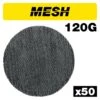 AB/150/120M/B - Mesh Random Orbital Sanding Disc 50pc 150mm 120 Grit -ToolMaster Shop ab 150 120m b main graphic