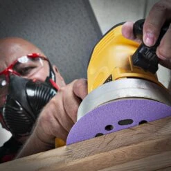 AB/150/180A - Aluminium Oxide Random Orbital Sanding Disc 180 Grit 150mm 10pc -ToolMaster Shop ab 150 180a feat9