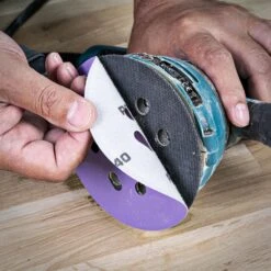 AB/150/240A - Aluminium Oxide Random Orbital Sanding Disc 240 Grit 150mm 10pc 17 AB/150/240A - Aluminium Oxide Random Orbital Sanding Disc 240 Grit 150mm 10pc -ToolMaster Shop ab 150 240a feat1