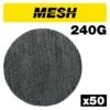 AB/150/240M/B - Mesh Random Orbital Sanding Disc 50pc 150mm 240 Grit -ToolMaster Shop ab 150 240m b main graphic