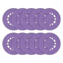 AB/150/80Z - Zirconium Random Orbital Sanding Disc 10pc 150mm 80 Grit