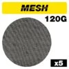 AB/225/120M - Mesh Random Orbital Sanding Disc 5pc 225mm 120 Grit -ToolMaster Shop ab 225 120m main graphic