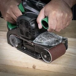 AB/B75A/120A - Aluminium Oxide Sanding Belt 120 Grit 75mm X 533mm 3pc -ToolMaster Shop ab b75a 120a feat3