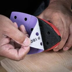 AB/DET/40Z - Zirconium Detail Sanding Sheet 10pc 102mm X 151mm 40 Grit -ToolMaster Shop ab det 40z feat3