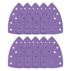 AB/DET/40Z - Zirconium Detail Sanding Sheet 10pc 102mm X 151mm 40 Grit