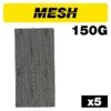 AB/HLF/150M - Mesh 1/2 Sanding Sheet 5pc 115mm X 230mm 150 Grit -ToolMaster Shop ab hlf 150m main graphic