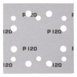 AB/QTR1/120A - Aluminium Oxide 1/4 Sheet Sanding Sheet 120 Grit 114mm X 110mm 10pc -ToolMaster Shop ab qtr1 120a feat