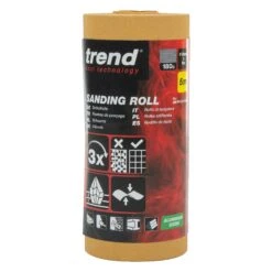 AB/R115/180A - 115mm X 5m 180 Grit Aluminium Oxide Sanding Roll -ToolMaster Shop ab r115 180a pack