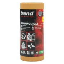 AB/R115/240A - 115mm X 5m 240 Grit Aluminium Oxide Sanding Roll -ToolMaster Shop ab r115 240a pack