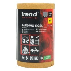AB/R115/60A - 115mm X 5m 60 Grit Aluminium Oxide Sanding Roll -ToolMaster Shop ab r115 60a pack