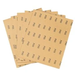 AB/S230/60A - 230 X 280mm 60 Grit Aluminium Oxide Sanding Sheets, 5 Pack -ToolMaster Shop ab s230 60a main2