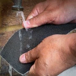 AB/THD/240M - Mesh 1/3 Sheet Sanding Sheet 5pc 93mm X 190mm 240 Grit -ToolMaster Shop ab thd 240m feat12