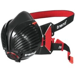 STEALTH/SM - Trend Air Stealth Respirator Mask. Small/Medium Size Half Mask With Twin P3 Rated Filters.
