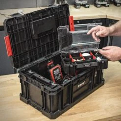 MS/C/200/ORG - Modular Storage Compact Toolbox 200 With Mini Organisers -ToolMaster Shop ms c 200 org feat5