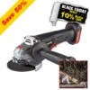 T18S/AG115B - T18S 18V Brushless 115mm Angle Grinder (Bare Tool) - UK & Eire Sale Only -ToolMaster Shop t18s ag115b main save50 1