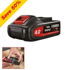 T18S/BA4AM - T18S 18V 4Ah TXLI Battery - UK & Eire Sale Only -ToolMaster Shop t18s ba4am main save50