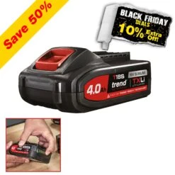 T18S/BA4AM - T18S 18V 4Ah TXLI Battery - UK & Eire Sale Only -ToolMaster Shop t18s ba4am main save50 1