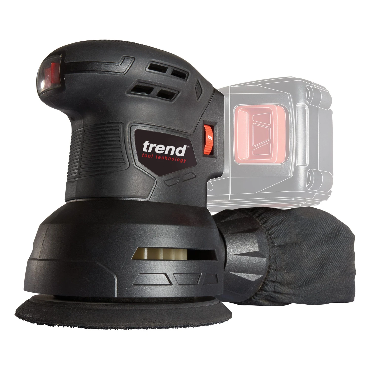T18S/ROS125B - T18S 18V 125mm Random Orbital Sander (Bare Tool) - UK & Eire Sale Only 6 T18S/ROS125B - T18S 18V 125mm Random Orbital Sander (Bare Tool) - UK & Eire Sale Only - Image 4